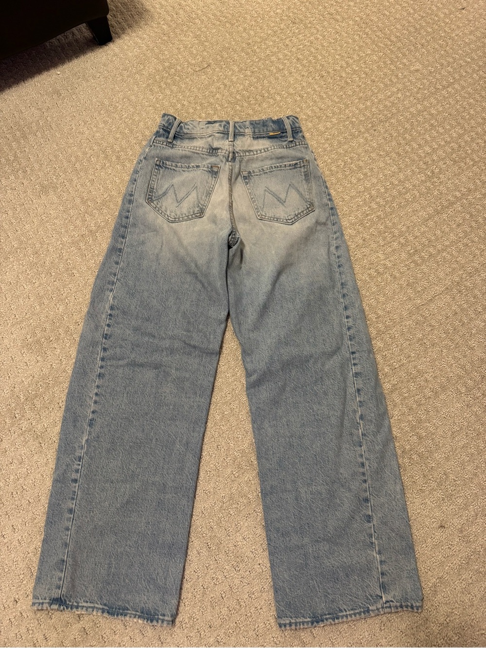 MOTHER JEANS FULL PIPE FLOOD